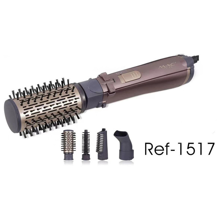 سشوار برس دار چرخشی 1000 وات مک استایلر مدل Ref-1517