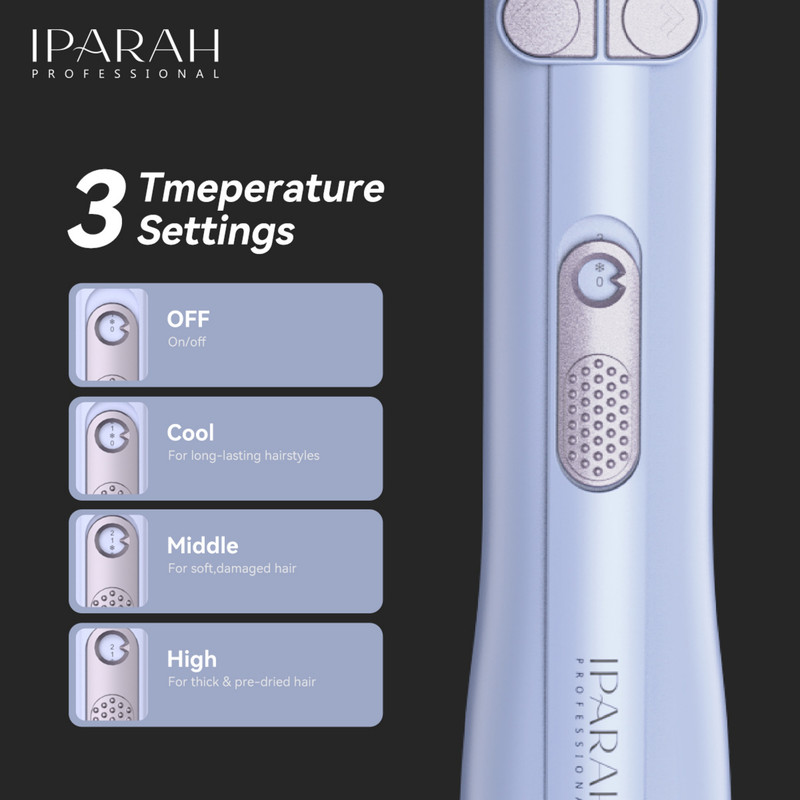 سشوار برسدار چرخشی 1200 وات ای پاراه مدل P-269 2in1