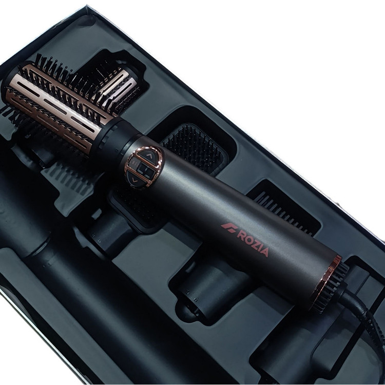 سشوار برسدار چرخشی 1000 وات روزیا مدل HC8116 5in1