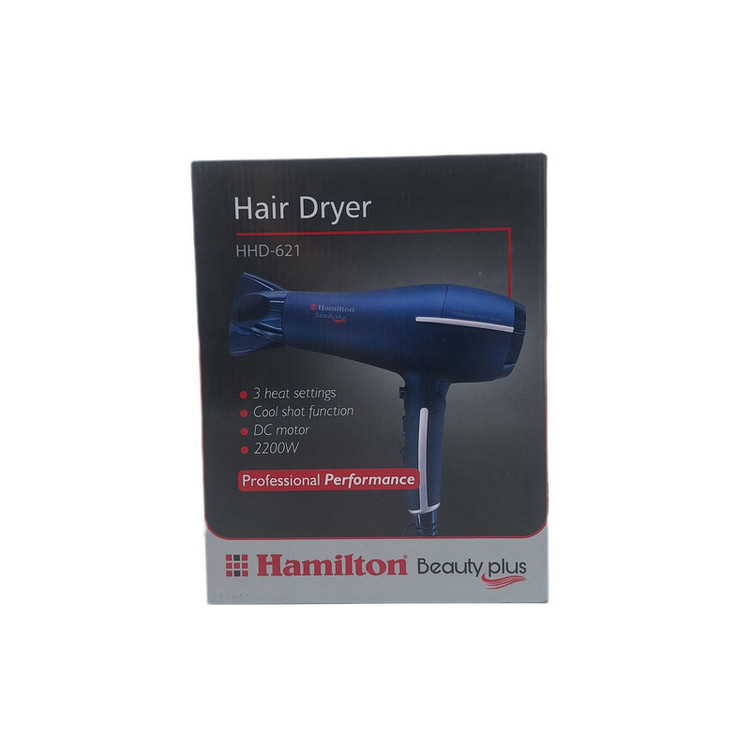 سشوار خانگی 2200 وات همیلتون مدل HHD-621