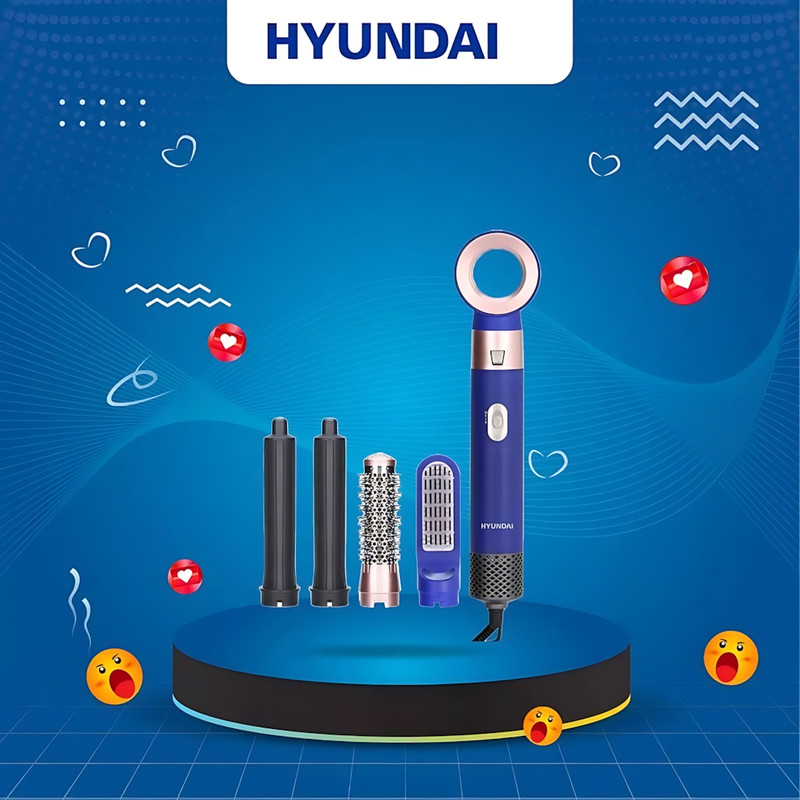 سشوار برسدار حالتدهنده 600 وات هیوندای مدل HC-187