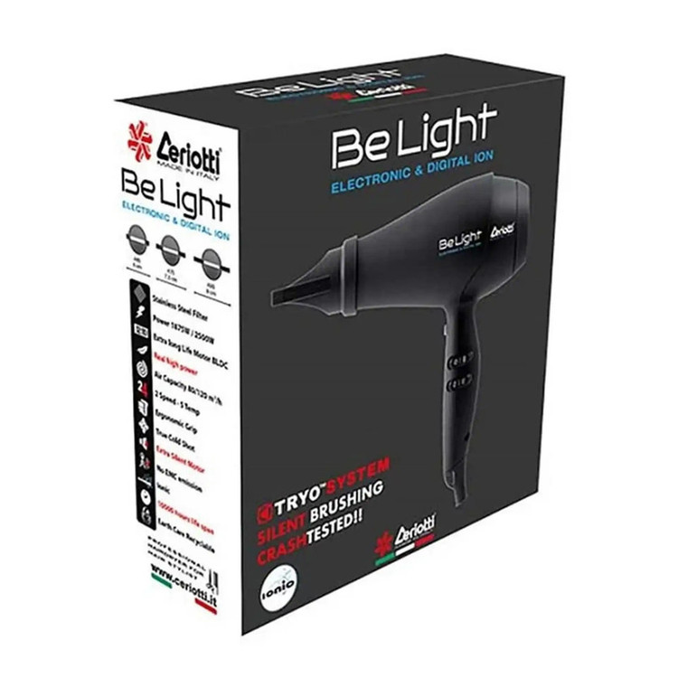 سشوار 2300 وات حرفه ای سریوتی مدل BE LIGHT