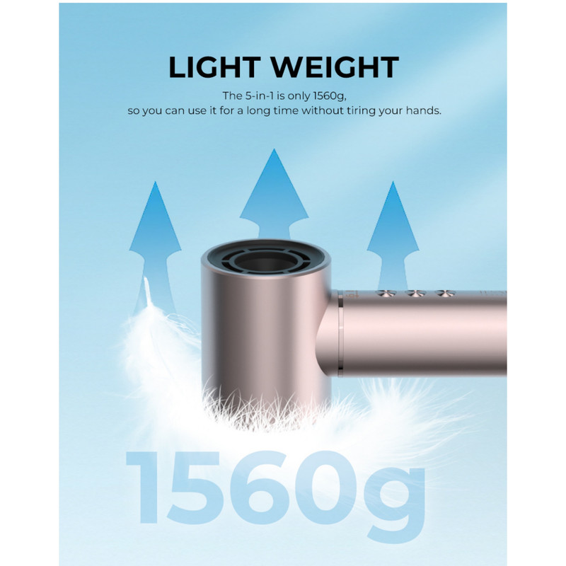 سشوار برسدار حالتدهنده 1300 وات ای پاراه مدل P-505 5in1