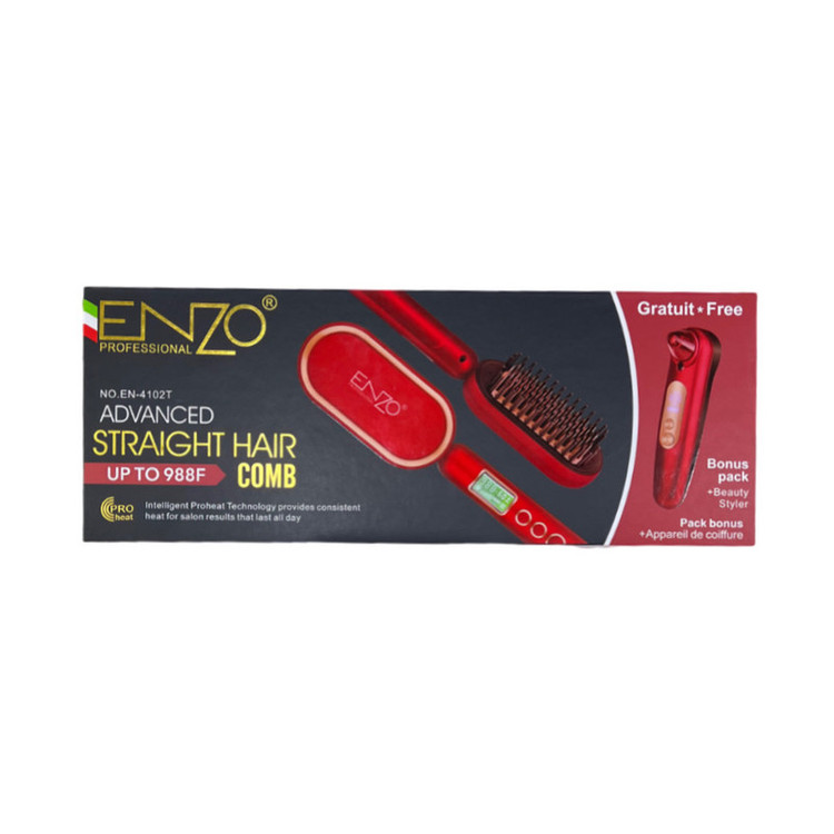 برس حرارتی انزو پروفیشینال مدل EN-4102T به همراه میکرودرم