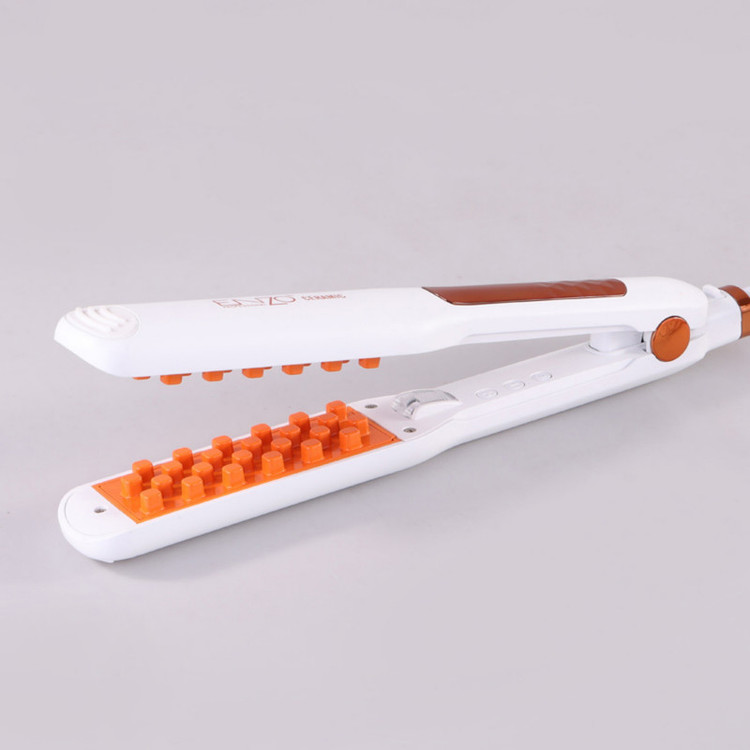 اتو و حالتدهندهی مو حرفه ای انزو پروفیشینال مدل EN-3894 2in1 به همراه برس حرارتی
