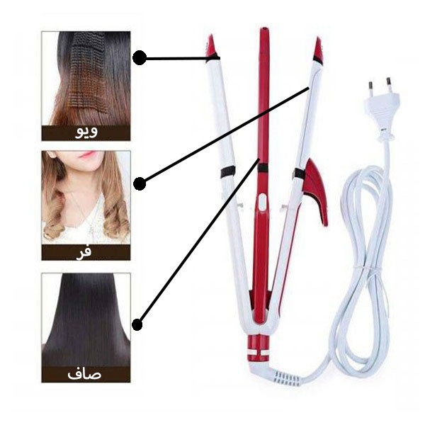 اتو و حالتدهنده مو باراباس نانو مدل ST3303