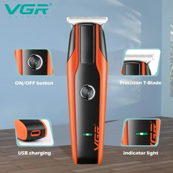 ماشین اصلاح موی سر و صورت وی جی ار مدل V-999
