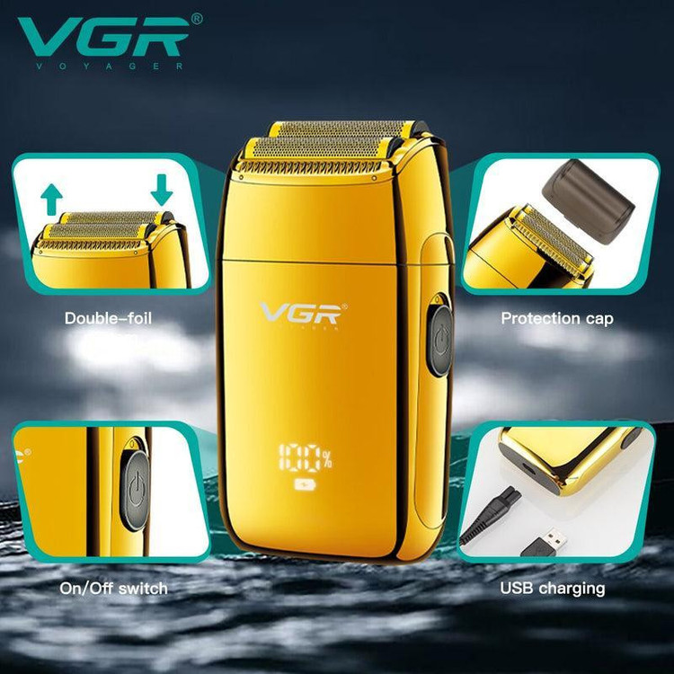ماشین اصلاح موی صورت وی جی ار مدل V-399