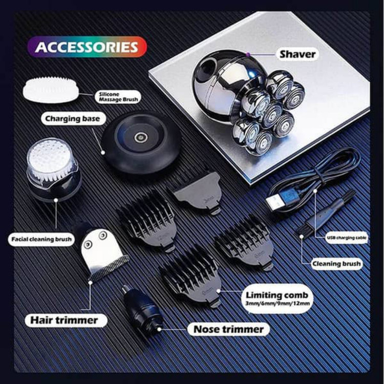 ماشین اصلاح موی صورت شارژی وی جی ار مدل V-315