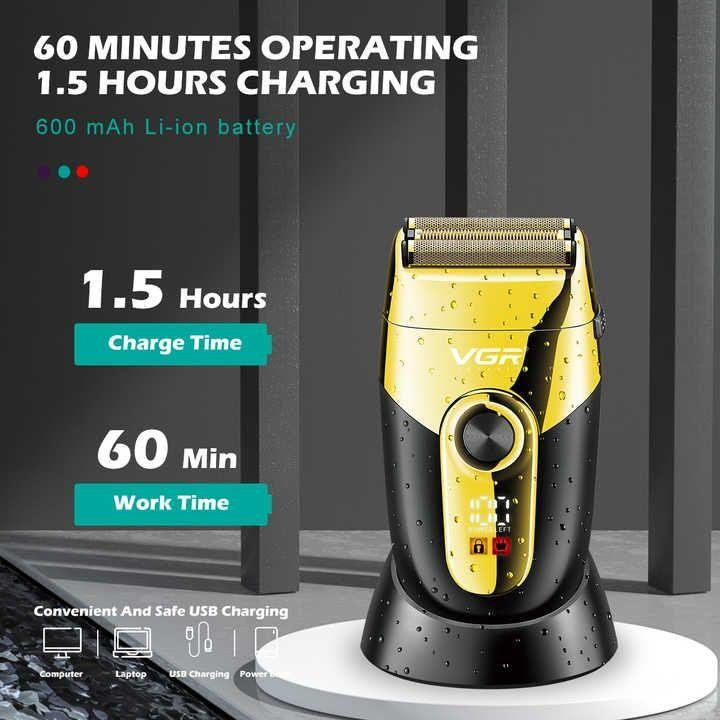 ماشین اصلاح موی صورت وی جی ار مدل V-383