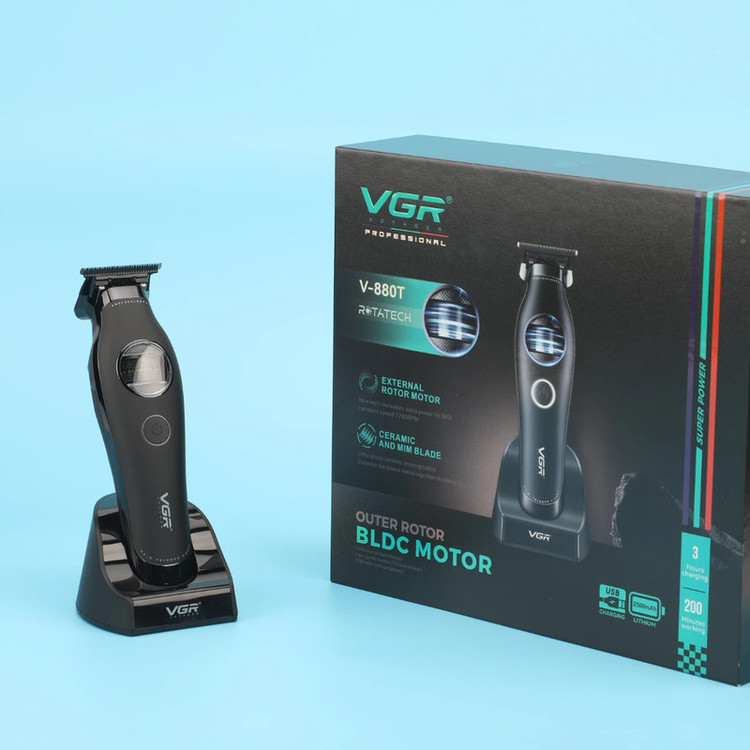 ماشین اصلاح موی صورت شارژی وی جی ار مدل V-880 T