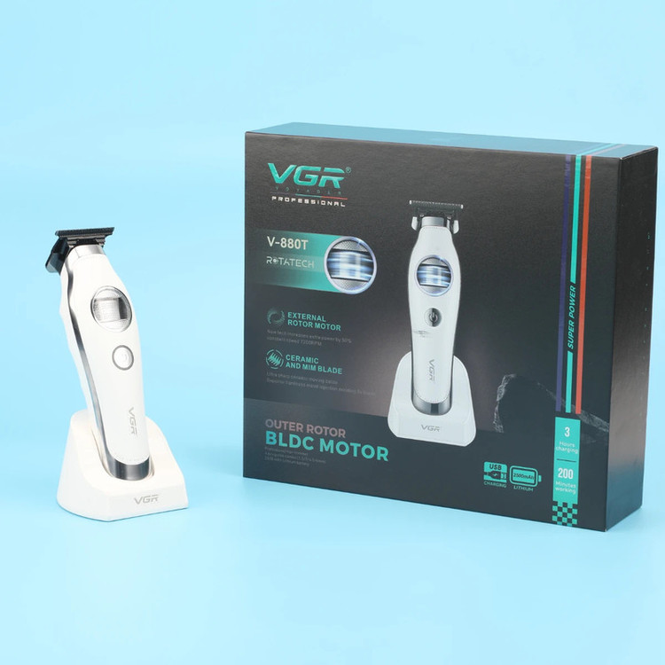 ماشین اصلاح موی صورت شارژی وی جی ار مدل V-880 T