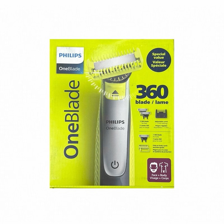 ست ماشین اصلاح موی صورت و بدن شارژی فیلیپس مدل Qp2834/65