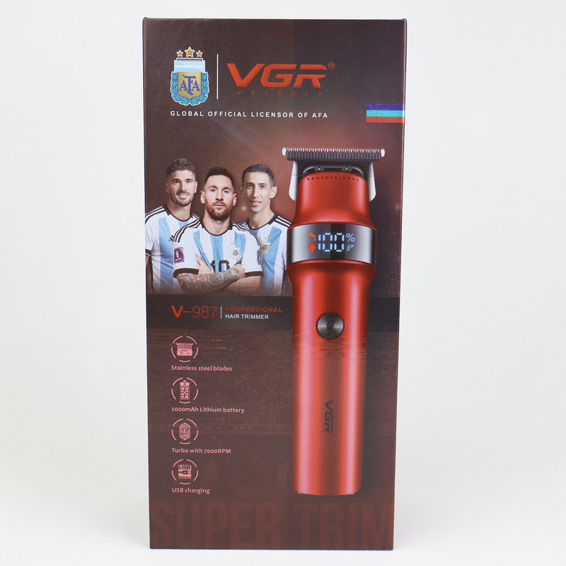 ماشین اصلاح موی سر و صورت وی جی ار مدل V-987