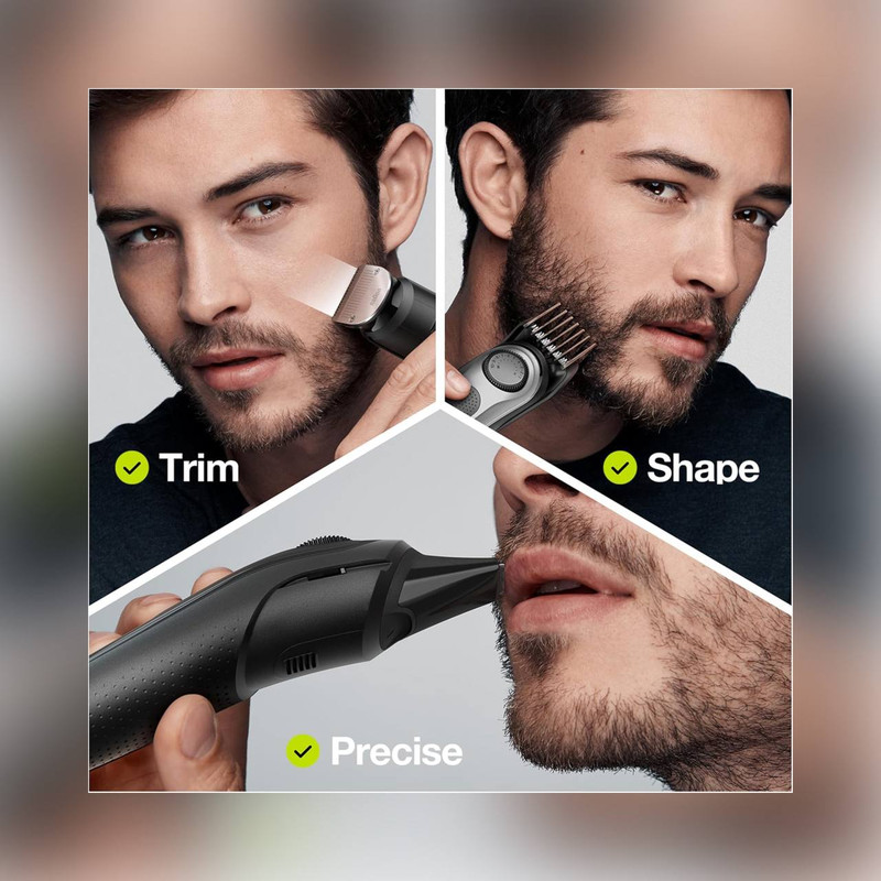 ست ماشین اصلاح موی صورت و بدن شارژی براون مدل BT7350