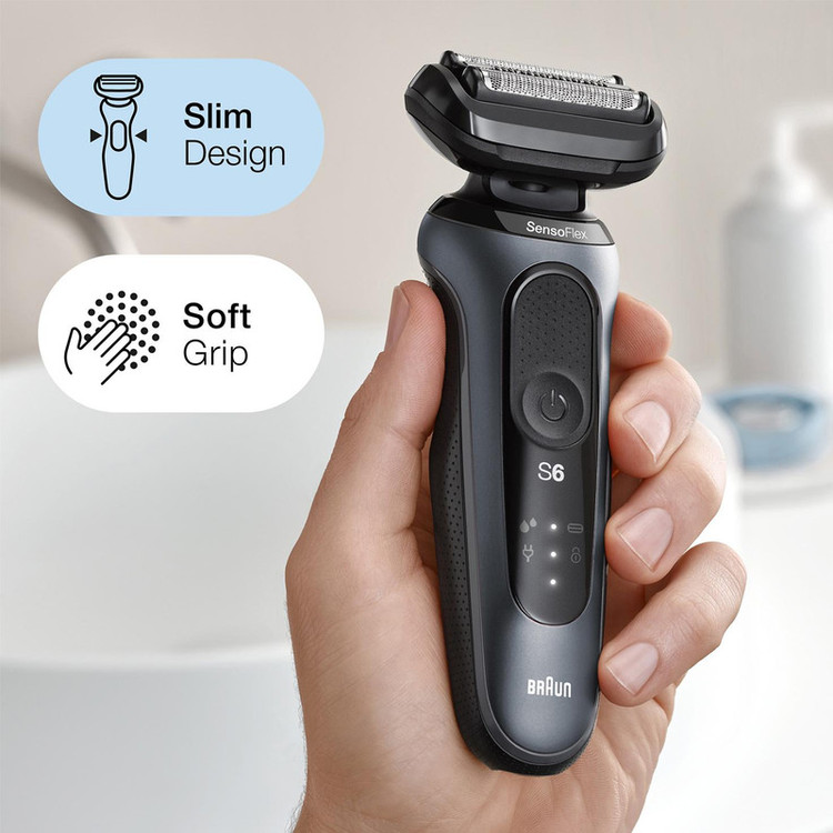 ماشین اصلاح موی صورت شارژی براون مدل series6 61N1000s