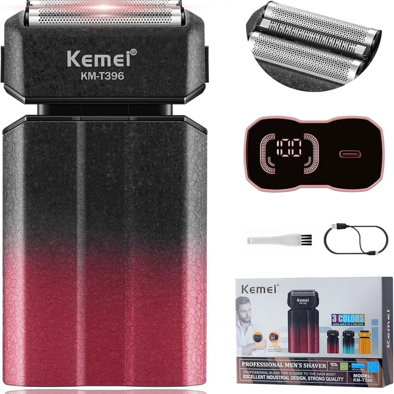 ماشین اصلاح موی صورت شارژی کیمی مدل KM-T396