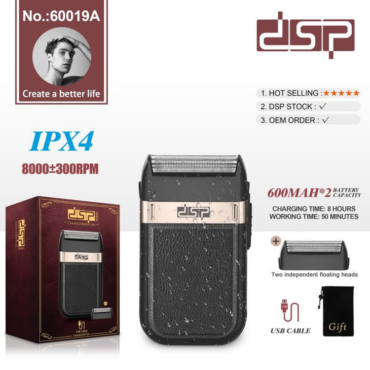 ماشین اصلاح موی صورت شارژی دی اس پی مدل dsp-60019A