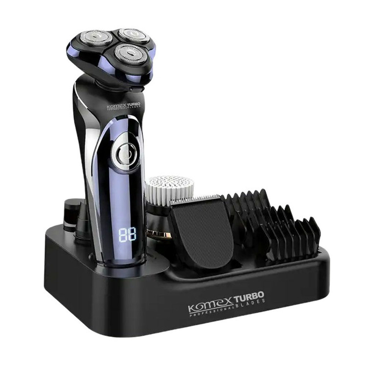 ماشین اصلاح موی صورت و بدن شارژی کومکس مدل km-8200
