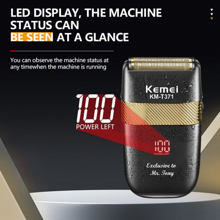 ماشین اصلاح موی صورت شارژی کیمی مدل KM-T371