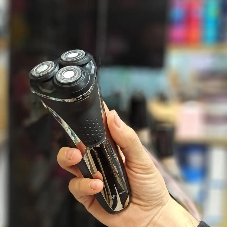 ماشین اصلاح موی صورت پرومارون مدل RL-710، اصلاح به صورت خط زن، حجم زن و صفر زن، استفاده به صورت خشک و مرطوب، طراحی ارگونومیک، منبع انرژی باتری قابل شارژ، تکنولوژی اصلاح به صورت برش چرخشی، مدت زمان شارژ 90 دقیقه و مدت زمان استفاده پس از شارژ 45 دقیقه