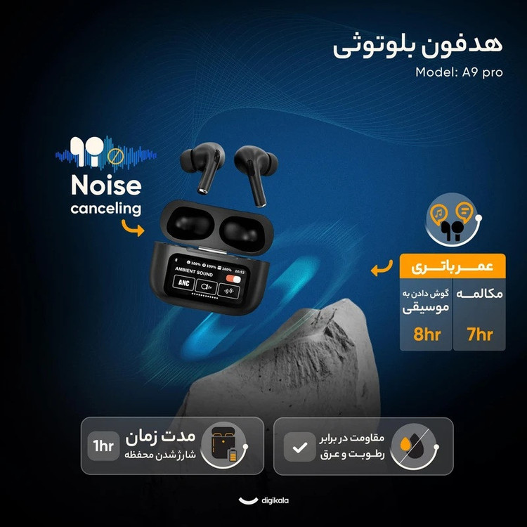 هدفون بلوتوثی دوپریم مدل +a9 pro