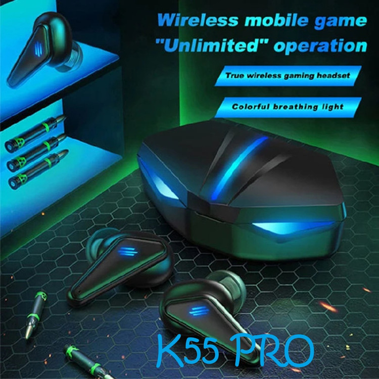 هدفون گیمینگ بلوتوثی مدل K55 PRO