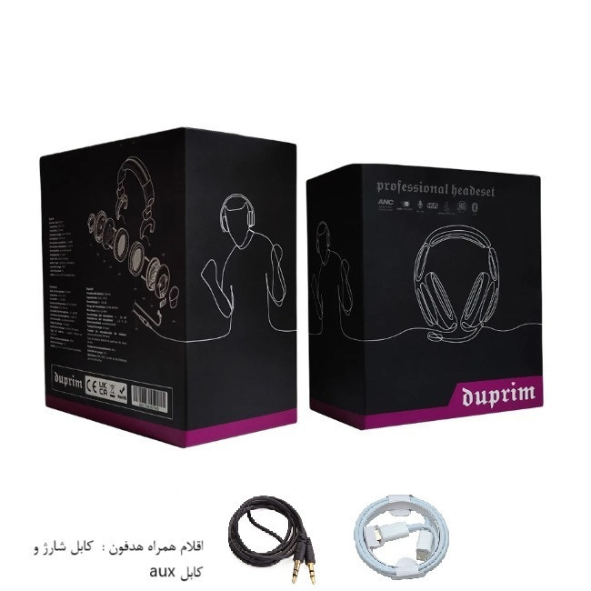 هدست بلوتوثی دوپریم مدل inrelax RGB