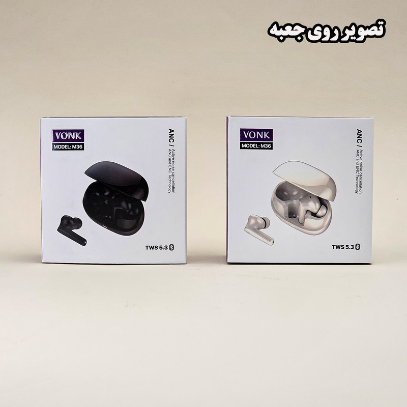 هدفون بلوتوثی وونک مدل M36 ENC