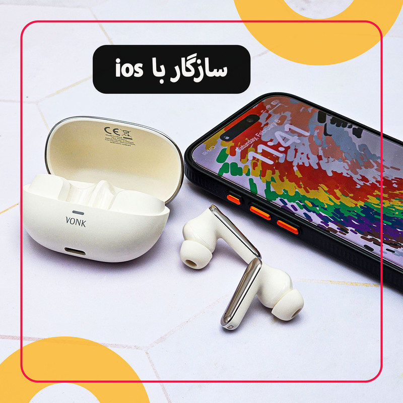هدفون بلوتوثی وونک مدل M36 ENC