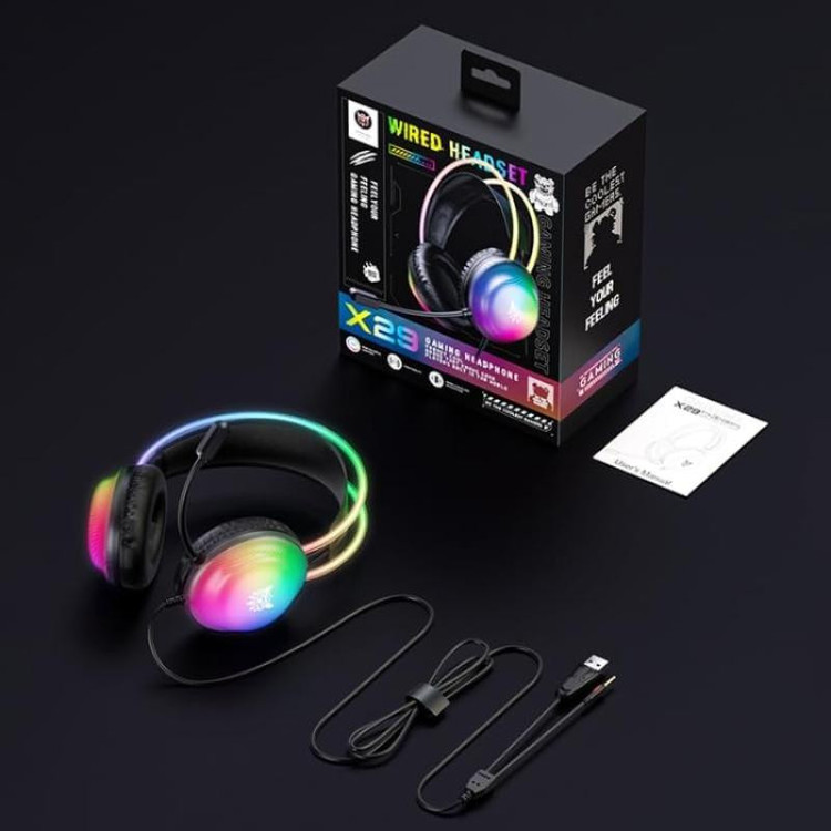 هدست RGB گیمینگ اونیکوما مدل X29