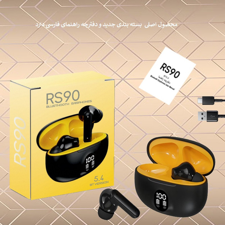 هدفون بلوتوثی TWS مدل RS90