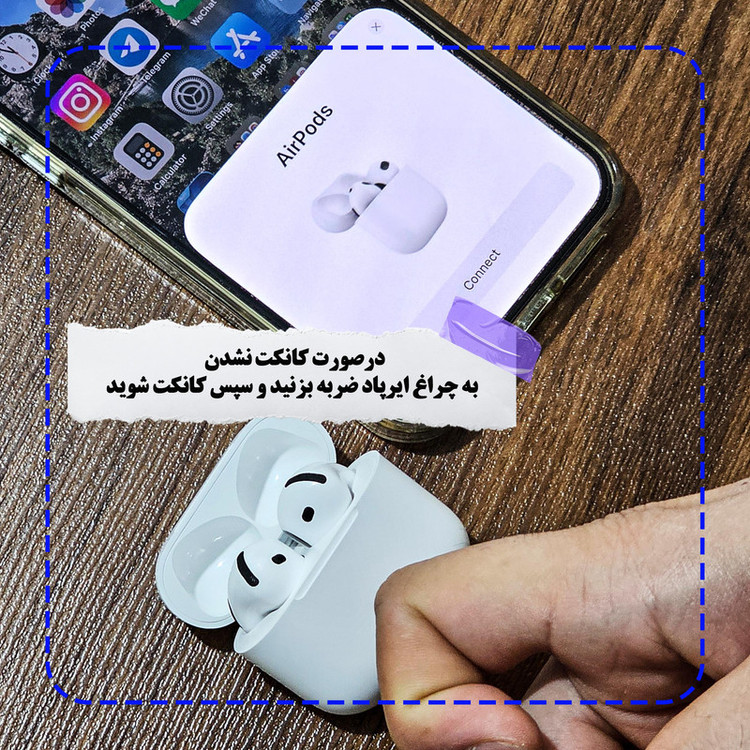 هدفون بلوتوثی وونک مدل TWS 4 - LB