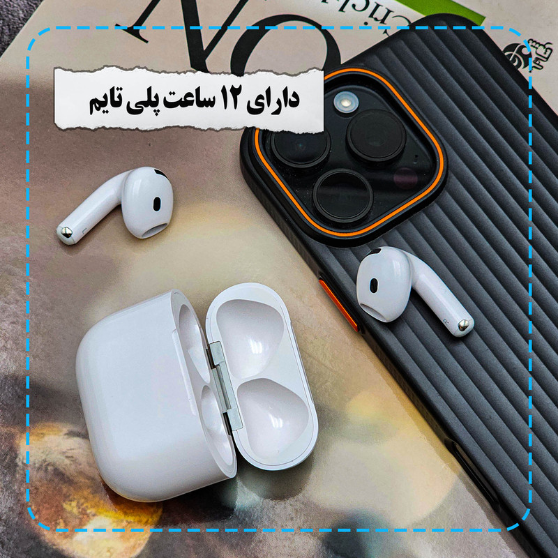 هدفون بلوتوثی وونک مدل TWS 4 - LB