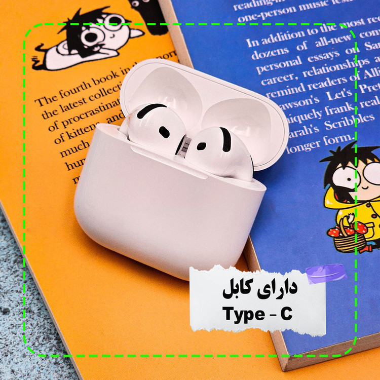 هدفون بلوتوثی وونک مدل TWS 4 - LB