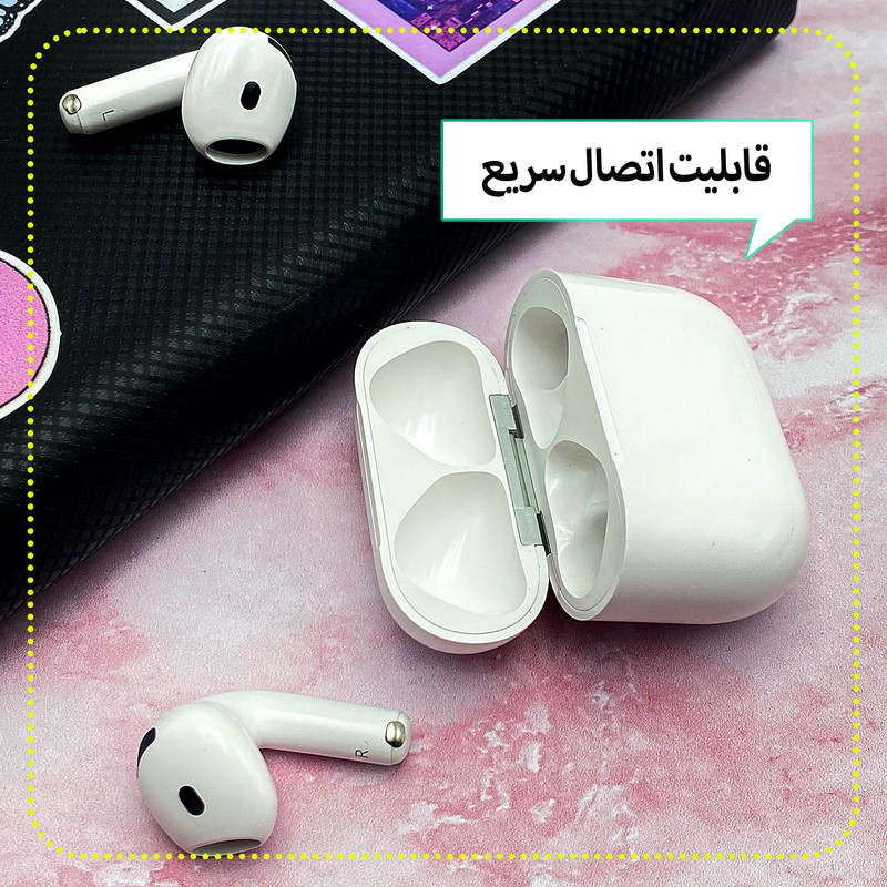 هدفون بلوتوثی وونک مدل TWS 4 - LB
