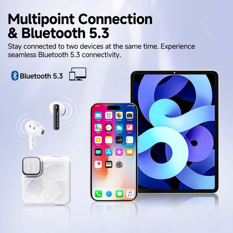 هدفون بلوتوثی کیو سی وای مدل MeloBuds Neo