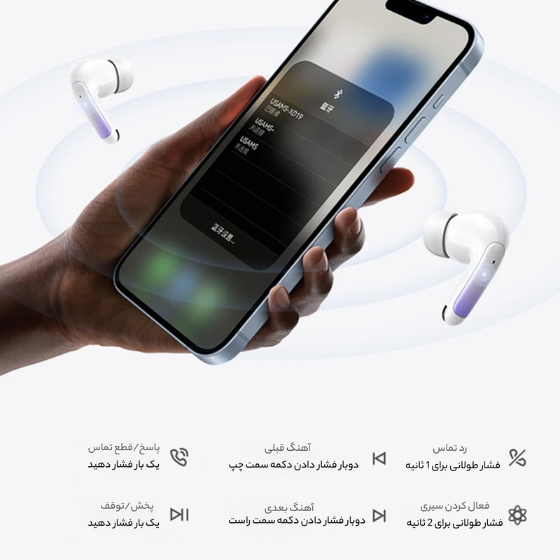 هدفون بلوتوثی یوسمز مدل XD19