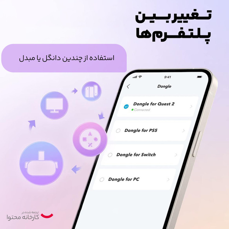 هدفون بلوتوثی انکر مدل VR P10 A3850