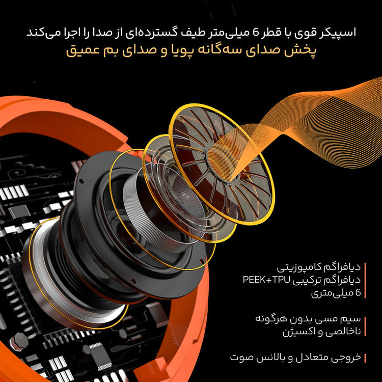 هندزفری بلوتوثی مدل YX09tws5.3