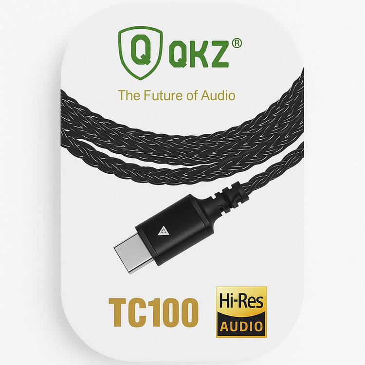 سیم هندزفری کیو کی زد مدل TC100