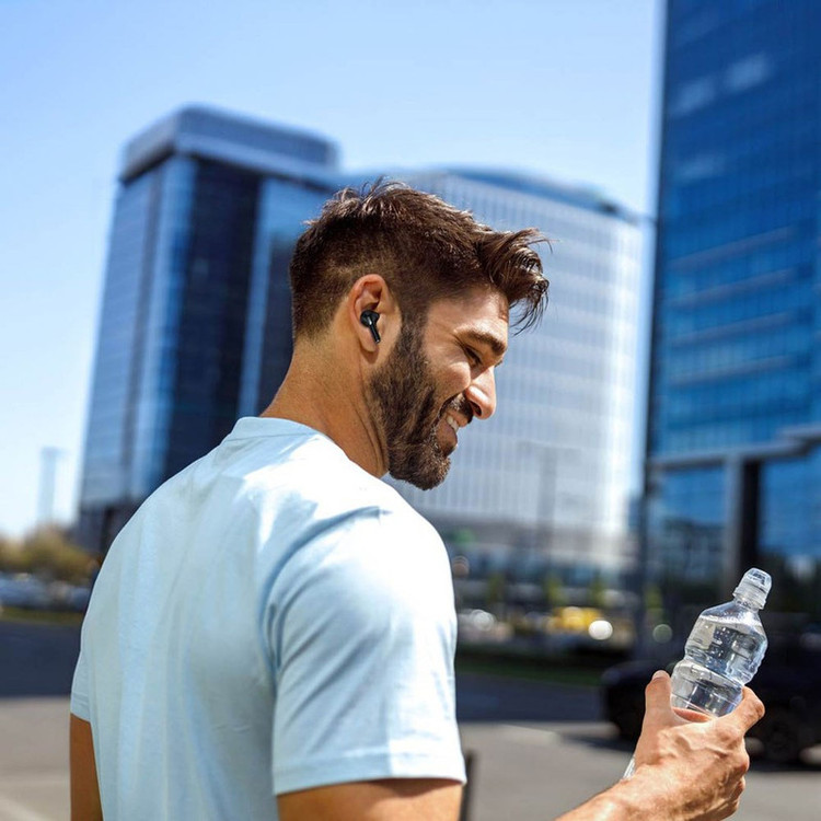 هدفون بلوتوثی پرودو مدل Porodo Soundtec Wonder TWS Earphone with Touch Screen