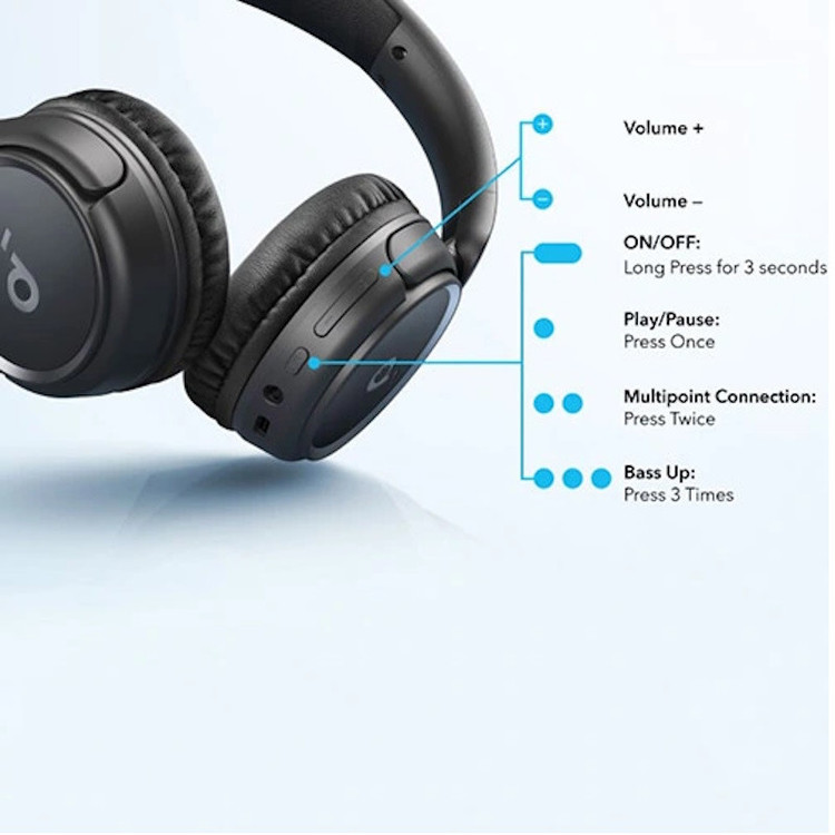 هدفون مخصوص بازی انکر مدل GST H30 HEADPHONE I BT