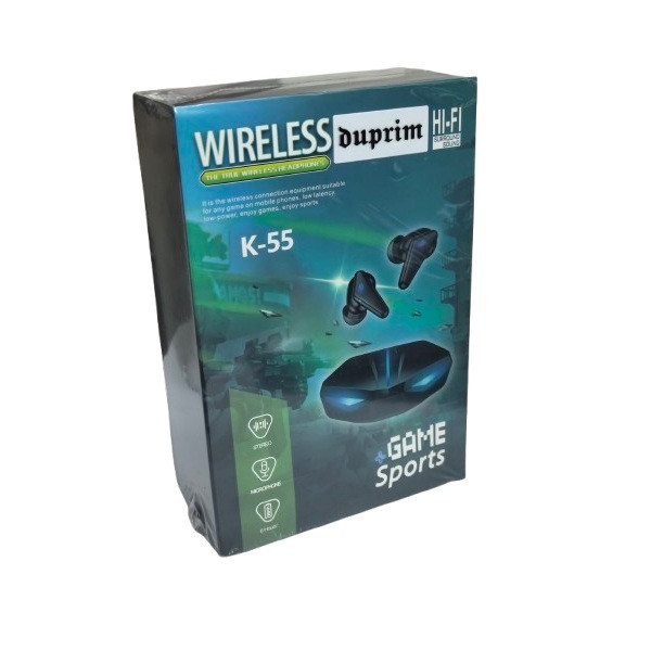 هدفون بلوتوثی دوپریم مدل k55 pro+ 2025