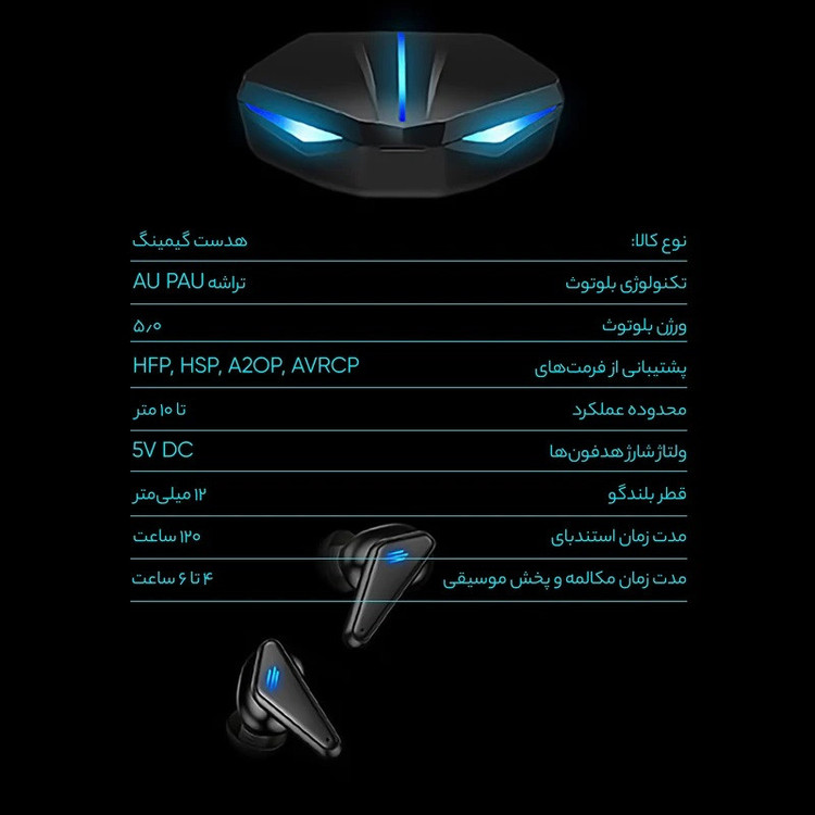 هدفون بلوتوثی دوپریم مدل k55 pro+ 2025