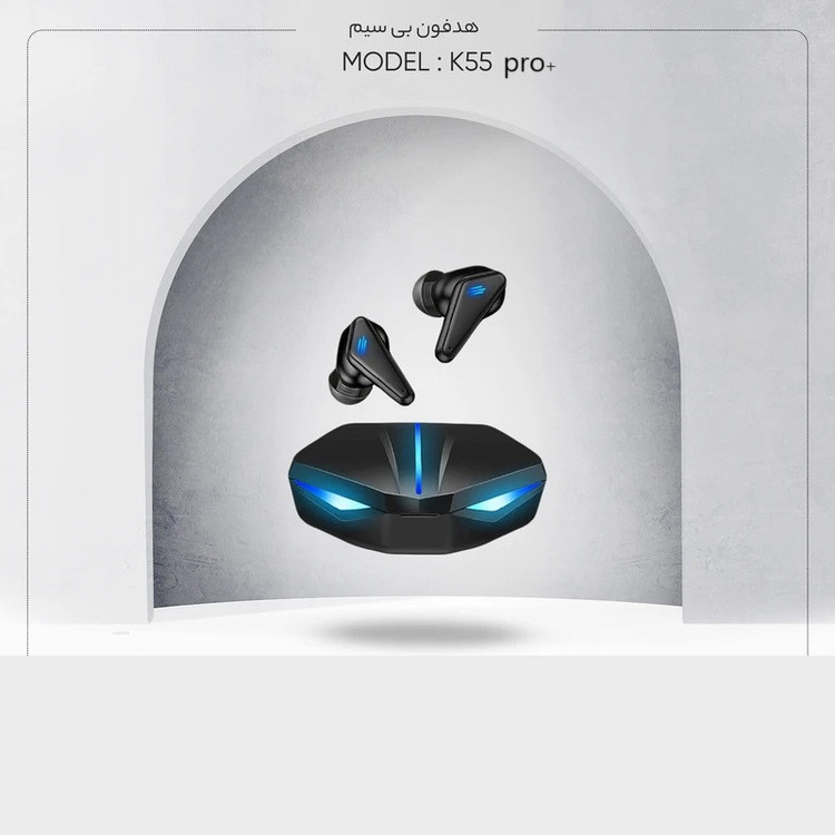 هدفون بلوتوثی دوپریم مدل k55 pro+ 2025
