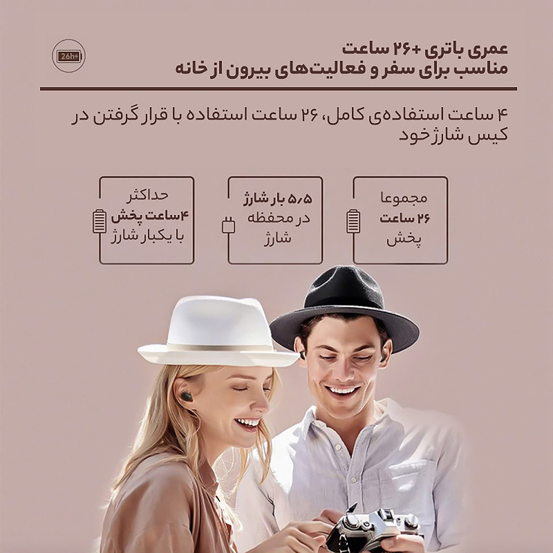 هدفون بی سیم هایلو مدل GT1 Pro