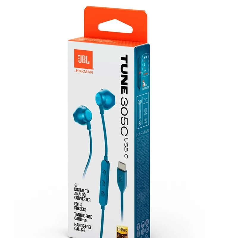 هندزفری سیمی جی بی ال مدل TUNE 305C USB-C