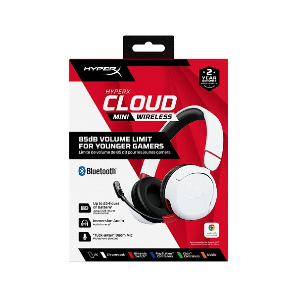هدست گیمینگ بلوتوثی هایپرایکس مدل Cloud Mini