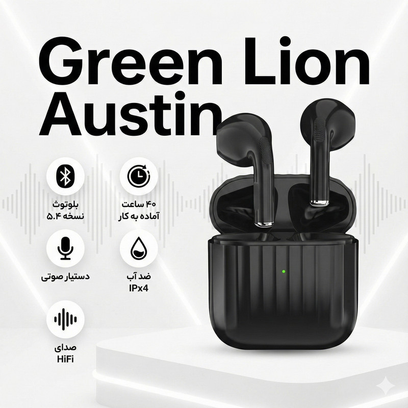 هدفون بلوتوثی گرین لاین مدل Austin